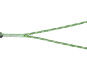 Eslinga doble 1 m con disipador + 2 mosq. CS20